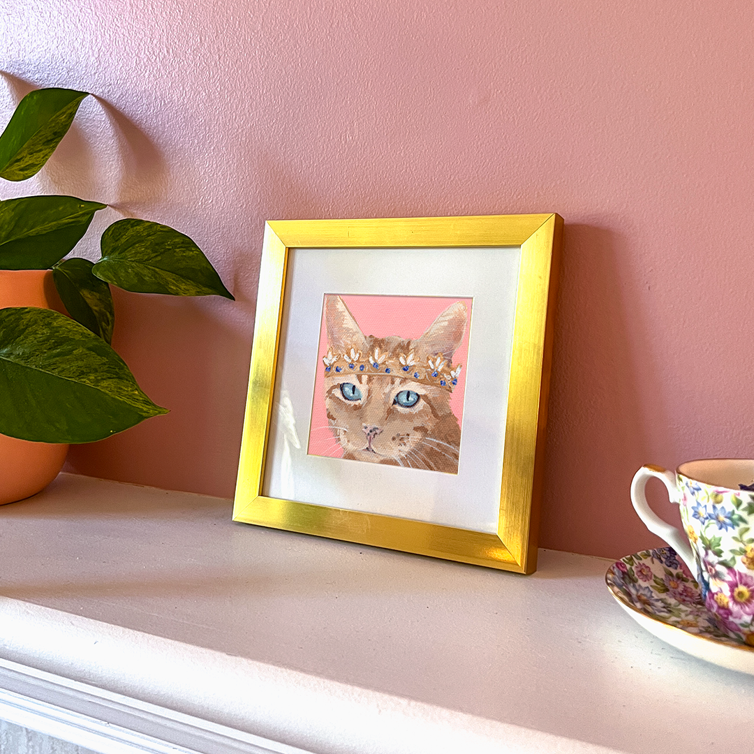 Cat 27: Milo Art Print