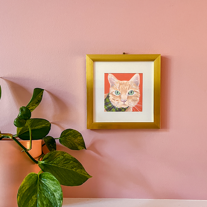 Cat 28: Toast Art Print