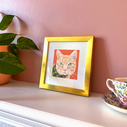 Cat 28: Toast Art Print