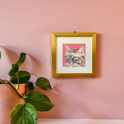 Cat 29: Oliver Art Print