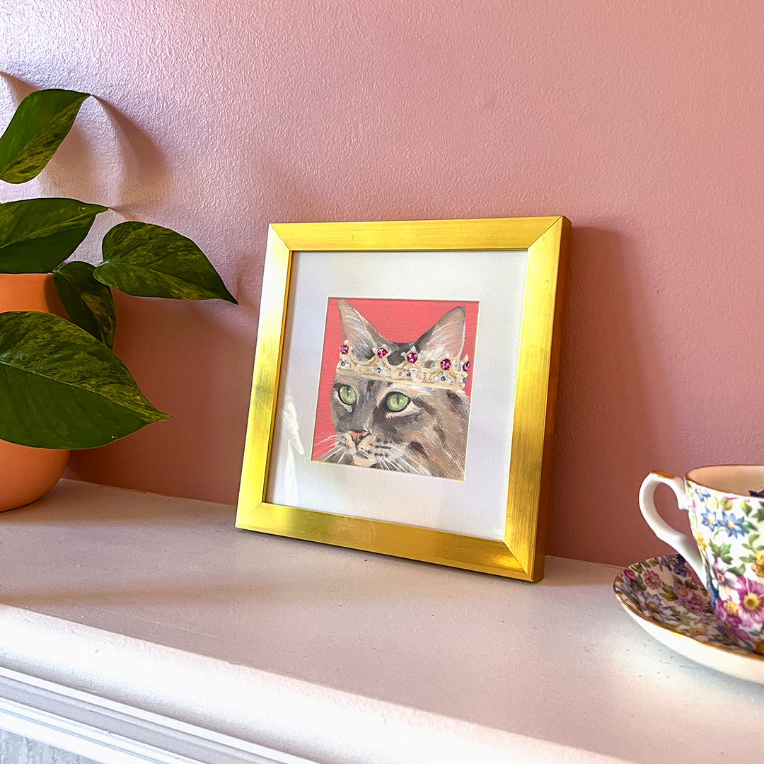 Cat 29: Oliver Art Print