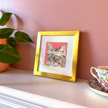 Cat 29: Oliver Art Print
