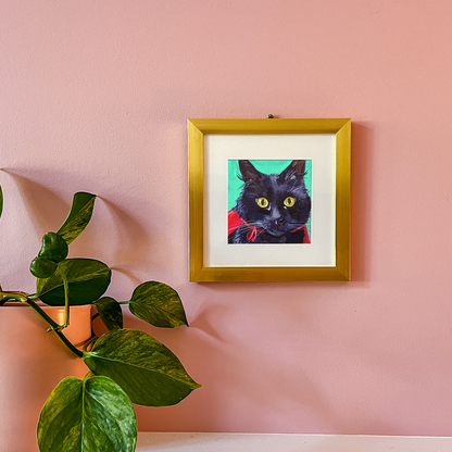 Cat 30: Fig Art Print