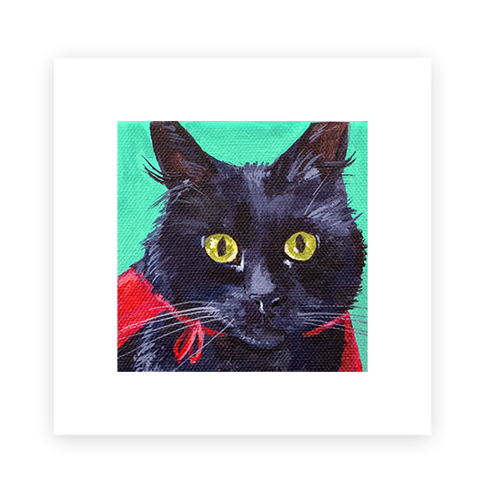Cat 30: Fig Art Print
