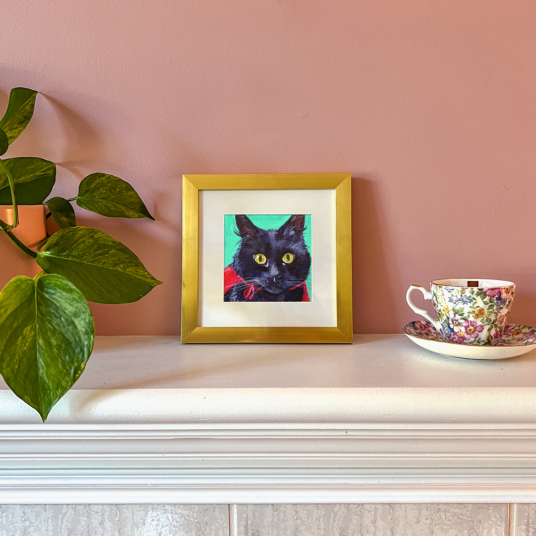 Cat 30: Fig Art Print