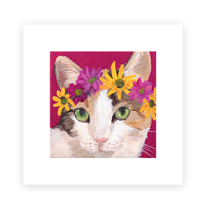 Cat 32: Mimi Art Print