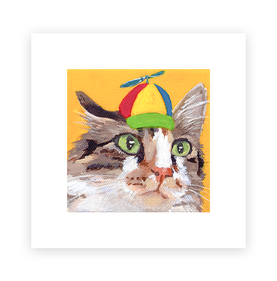Cat 33: Coco Art Print