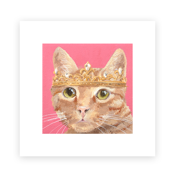 Cat 37: Tiger Art Print