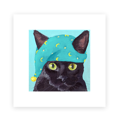 Cat 38: Ethel Art Print