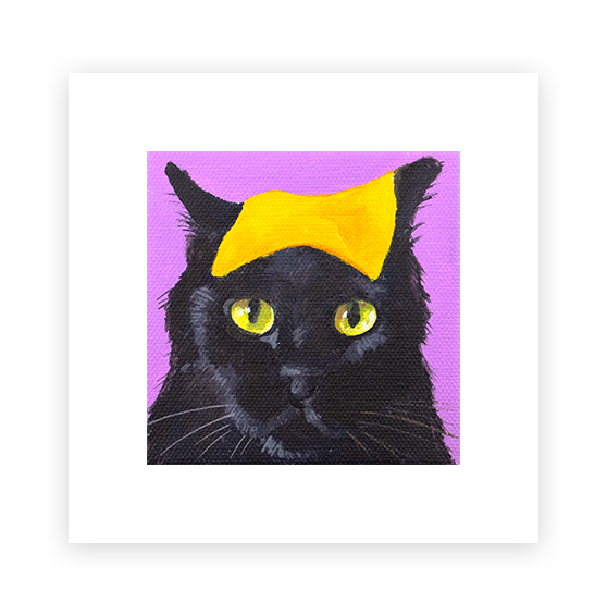 Cat 39: Starling Art Print