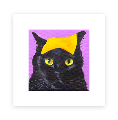 Cat 39: Starling Art Print