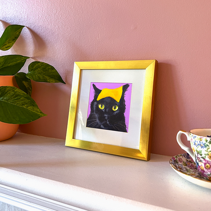 Cat 39: Starling Art Print
