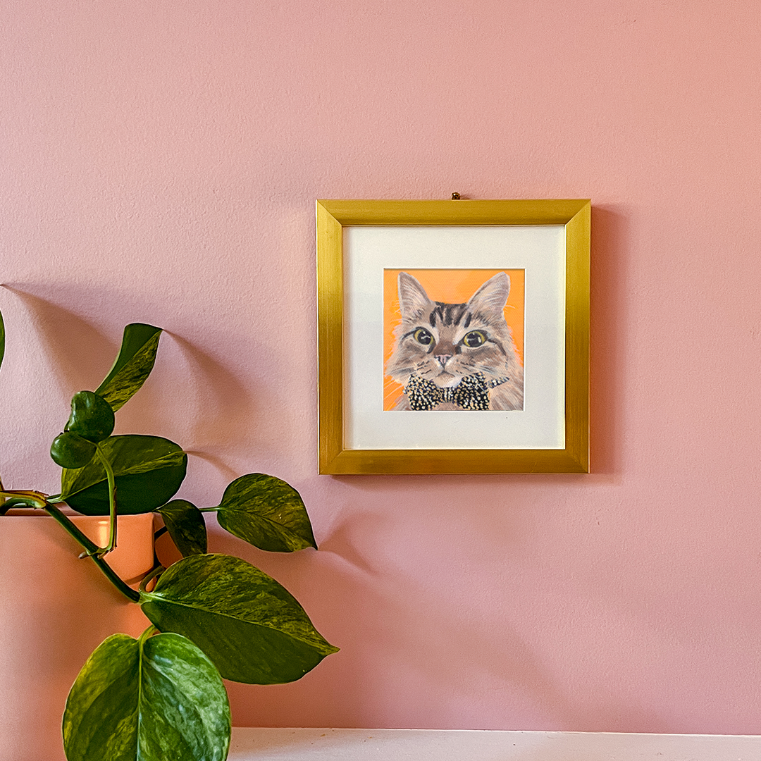 Cat 40: Kiko Art Print