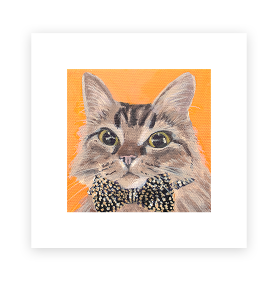 Cat 40: Kiko Art Print