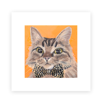 Cat 40: Kiko Art Print
