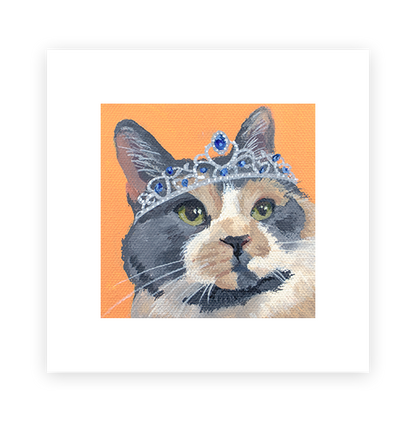 Cat 42: Phoebe Art Print