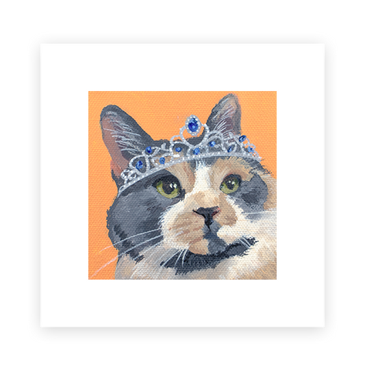 Cat 42: Phoebe Art Print