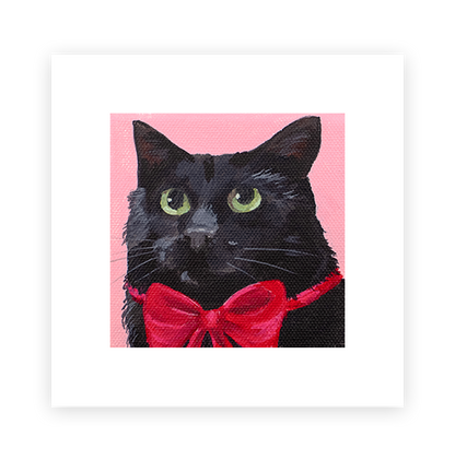 Cat 46: Cocoa Art Print