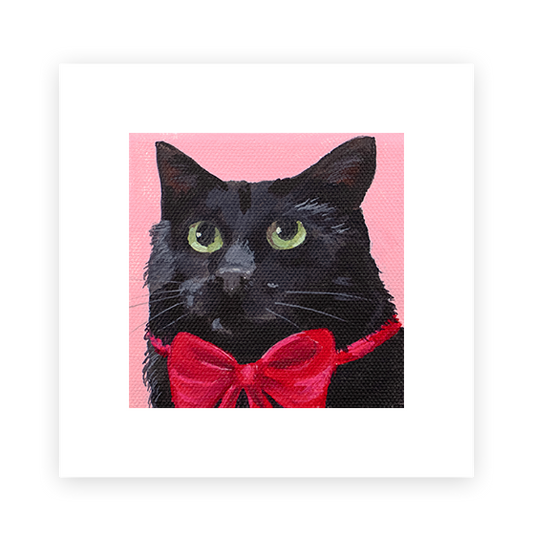 Cat 46: Cocoa Art Print