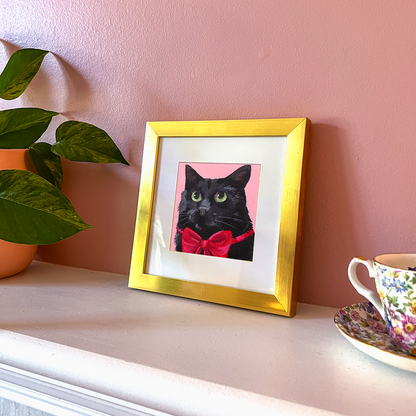 Cat 46: Cocoa Art Print