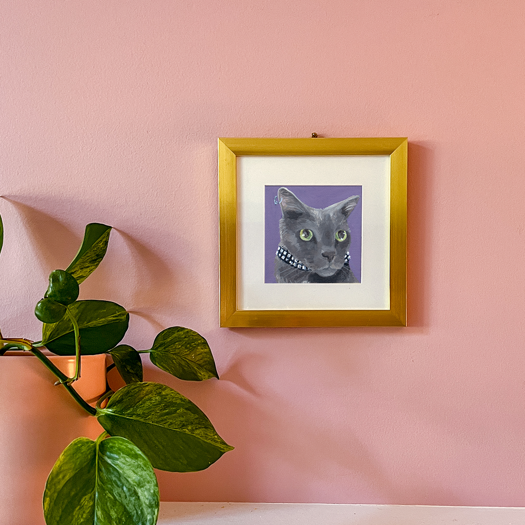 Cat 47: Connor Art Print