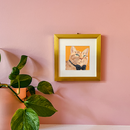 Cat 49: Fergus Argyle McKlusky Art Print