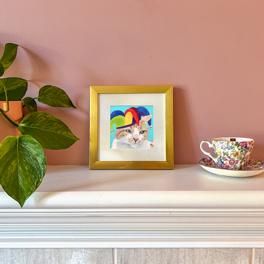 Cat 53: Greg Art Print