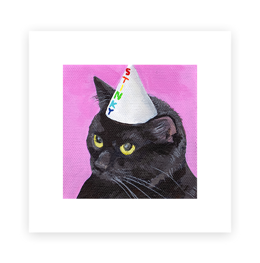 Cat 54: Sandy Art Print
