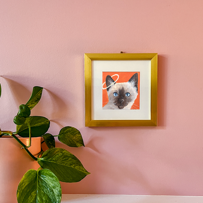Cat 55: Nessie Art Print
