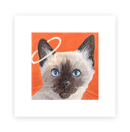 Cat 55: Nessie Art Print
