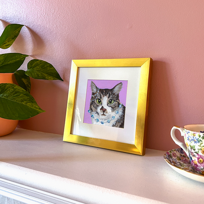 Cat 57: Mia Art Print