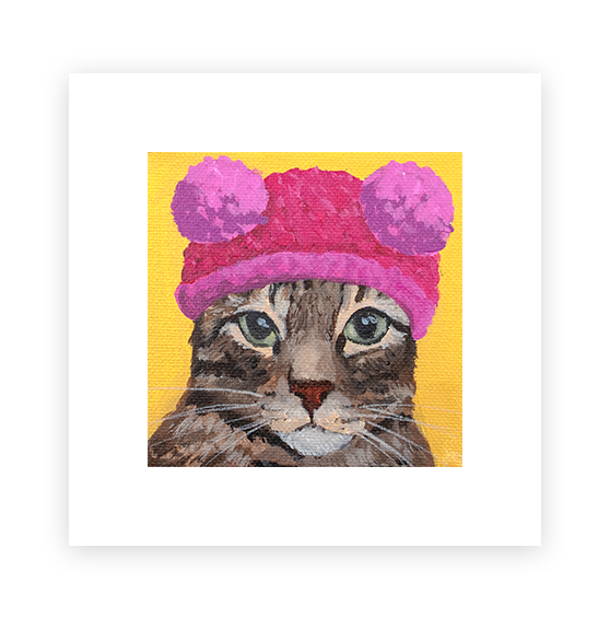Cat 60: Tidus Art Print