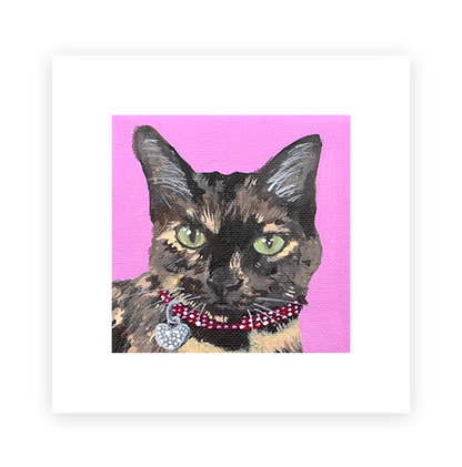 Cat 61: Mabel Art Print