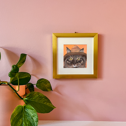 Cat 66: Bear Art Print