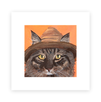 Cat 66: Bear Art Print