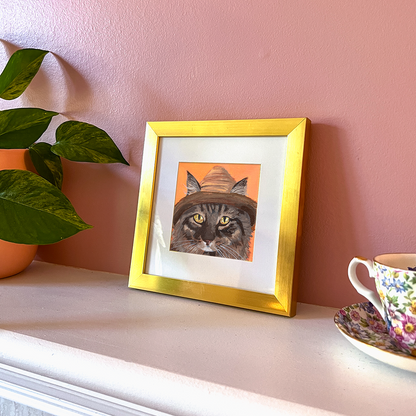 Cat 66: Bear Art Print