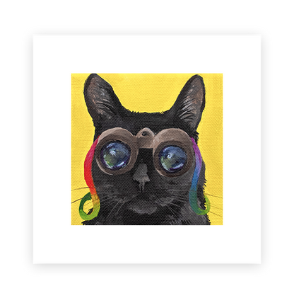 Cat 68: Cinnamon Toastie Art Print