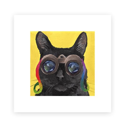 Cat 68: Cinnamon Toastie Art Print