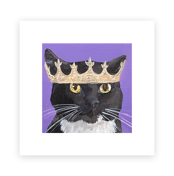 Cat 69: Bunny Art Print