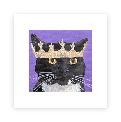 Cat 69: Bunny Art Print