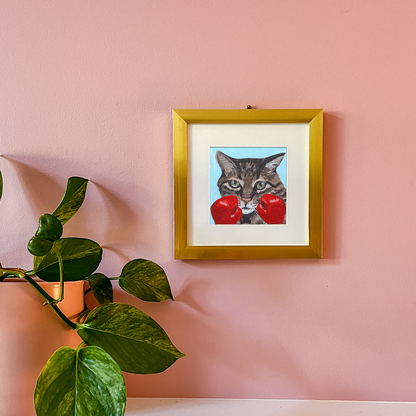 Cat 70: Cesar Art Print