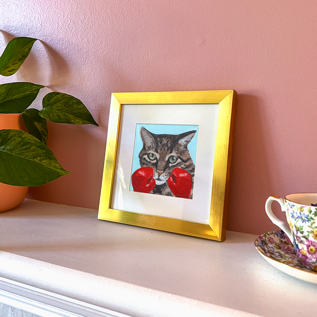 Cat 70: Cesar Art Print