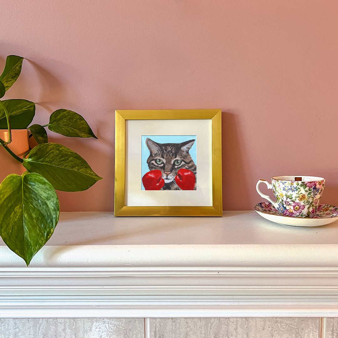 Cat 70: Cesar Art Print