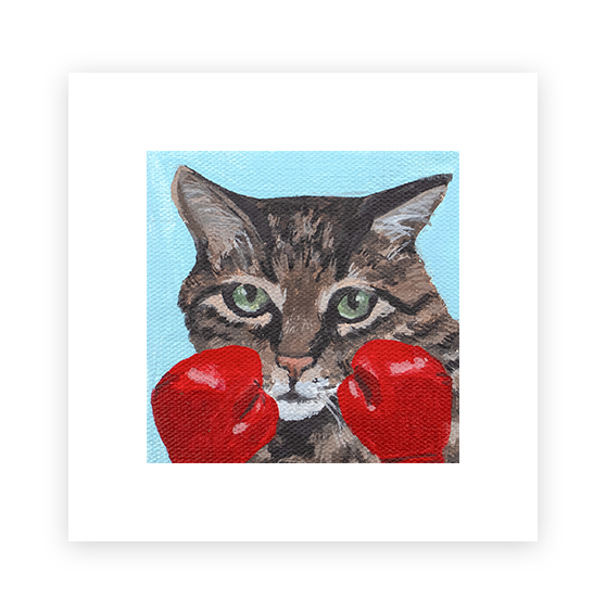 Cat 70: Cesar Art Print