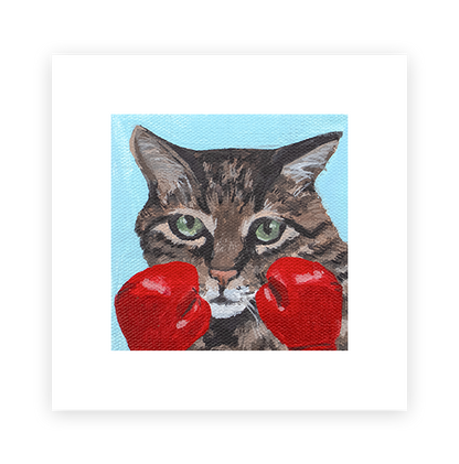 Cat 70: Cesar Art Print