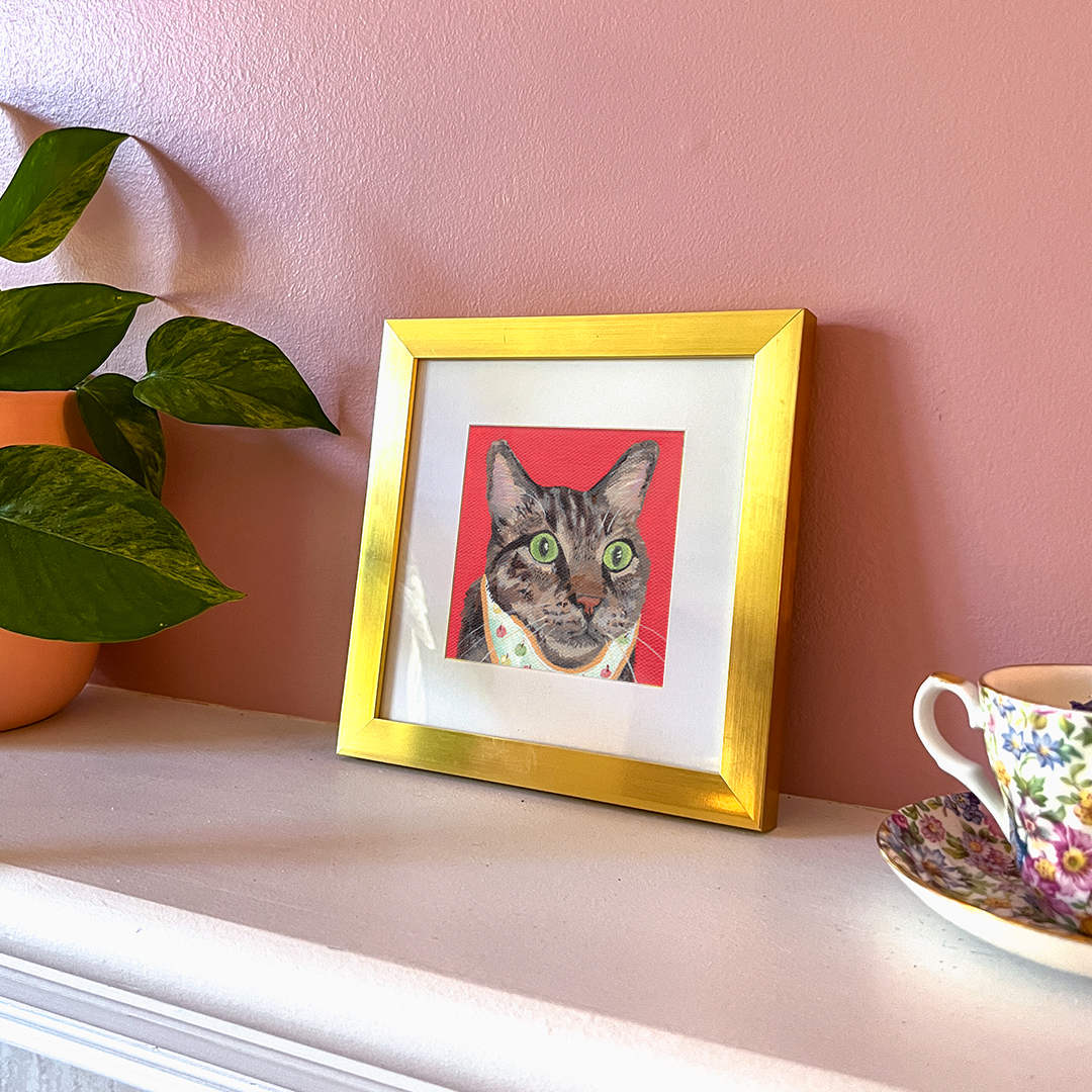 Cat 71: Benny Art Print