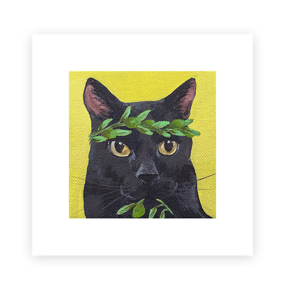 Cat 75: Minou Art Print