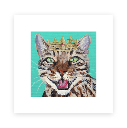 Cat 78: Pixel Art Print