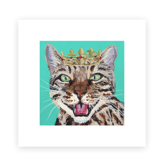 Cat 78: Pixel Art Print