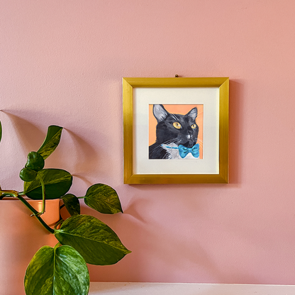 Cat 80: Charlie Art Print